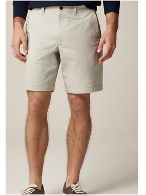 J Crew Shorts 33 Portsider Chino Tan
